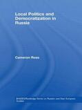 Ross |  Local Politics and Democratization in Russia | Buch |  Sack Fachmedien