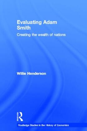 Henderson |  Evaluating Adam Smith | Buch |  Sack Fachmedien