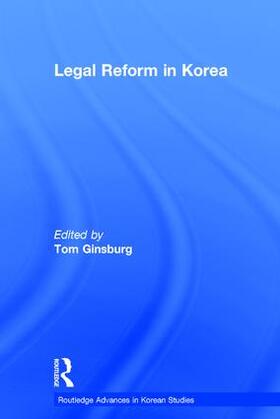 Ginsburg |  Legal Reform in Korea | Buch |  Sack Fachmedien