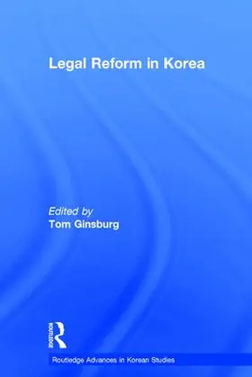 Ginsburg |  Legal Reform in Korea | Buch |  Sack Fachmedien