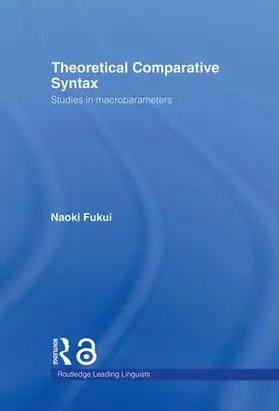 Fukui |  Theoretical Comparative Syntax | Buch |  Sack Fachmedien