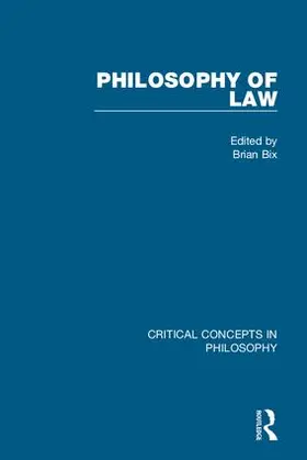Bix |  Philosophy of Law | Buch |  Sack Fachmedien