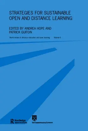Hope / Guiton | Strategies for Sustainable Open and Distance Learning | Buch | 978-0-415-34526-2 | www.sack.de