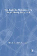 Stevenson / Cook |  The Routledge Companion to World History since 1914 | Buch |  Sack Fachmedien