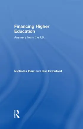 Barr / Crawford |  Financing Higher Education | Buch |  Sack Fachmedien