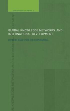 Maxwell / Stone |  Global Knowledge Networks and International Development | Buch |  Sack Fachmedien