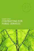 Greve |  Contracting for Public Services | Buch |  Sack Fachmedien
