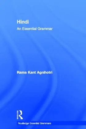 Agnihotri |  Hindi: An Essential Grammar | Buch |  Sack Fachmedien