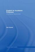 Hyland |  English for Academic Purposes | Buch |  Sack Fachmedien