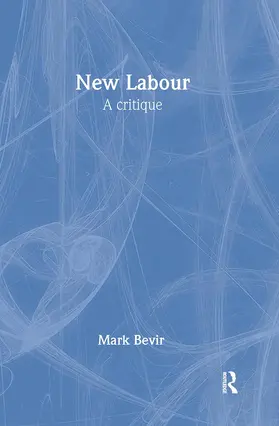 Bevir |  New Labour | Buch |  Sack Fachmedien