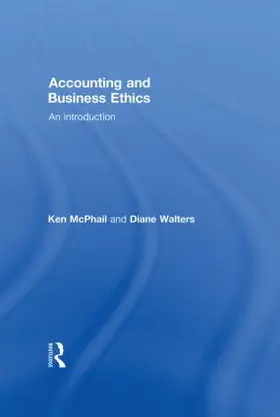 McPhail / Walters |  Accounting and Business Ethics | Buch |  Sack Fachmedien