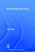 Sage |  Environment and Food | Buch |  Sack Fachmedien