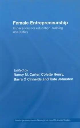 Carter / Henry / O. Cinneide |  Female Entrepreneurship | Buch |  Sack Fachmedien