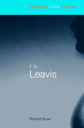 Storer |  F.R. Leavis | Buch |  Sack Fachmedien