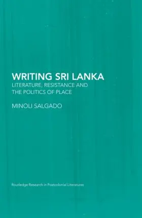 Salgado |  Writing Sri Lanka | Buch |  Sack Fachmedien