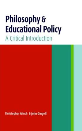 Gingell / Winch | Philosophy and Educational Policy | Buch | 978-0-415-36957-2 | sack.de