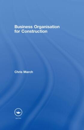 March | Business Organisation for Construction | Buch | sack.de