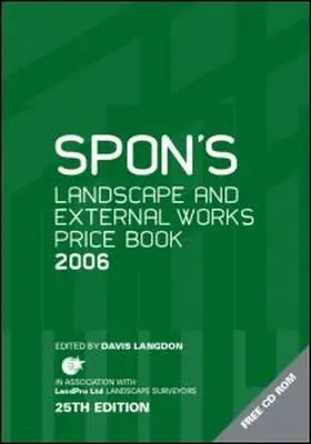 Langdon |  Spon's Landscape and External Works Price Book | Buch |  Sack Fachmedien