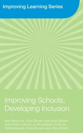 Ainscow / Booth / Dyson |  Improving Schools, Developing Inclusion | Buch |  Sack Fachmedien