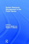 Beattie / Osborne |  Human Resource Management in the Public Sector | Buch |  Sack Fachmedien