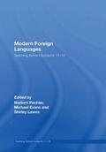 Pachler / Evans / Lawes |  Modern Foreign Languages | Buch |  Sack Fachmedien