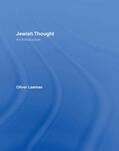 Leaman |  Jewish Thought | Buch |  Sack Fachmedien