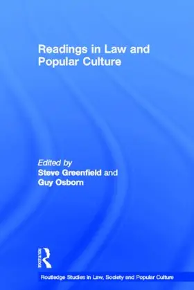 Greenfield / Osborn |  Readings in Law and Popular Culture | Buch |  Sack Fachmedien