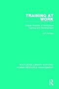 Hyman |  Training at Work | Buch |  Sack Fachmedien