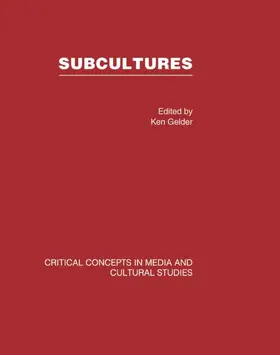 Gelder |  Subcultures V1 | Buch |  Sack Fachmedien