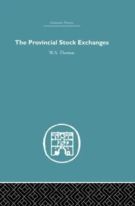 Thomas |  Provincial Stock Exchanges | Buch |  Sack Fachmedien