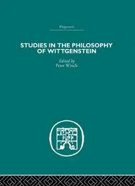 Winch |  Studies in the Philosophy of Wittgenstein | Buch |  Sack Fachmedien
