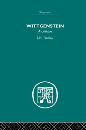 Findlay |  Wittgenstein | Buch |  Sack Fachmedien