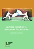 Tarantino / Romero / Cui |  Advanced Experimental Unsaturated Soil Mechanics | Buch |  Sack Fachmedien
