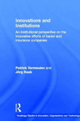 Vermeulen / Raab |  Innovations and Institutions | Buch |  Sack Fachmedien