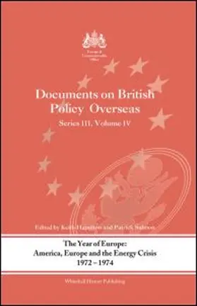 Hamilton / Salmon |  The Year of Europe: America, Europe and the Energy Crisis, 1972-74 | Buch |  Sack Fachmedien