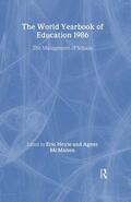Hoyle / McMahon |  World Yearbook of Education 1986 | Buch |  Sack Fachmedien
