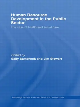 Sambrook / Stewart |  Human Resource Development in the Public Sector | Buch |  Sack Fachmedien