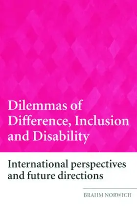 Norwich |  Dilemmas of Difference, Inclusion and Disability | Buch |  Sack Fachmedien
