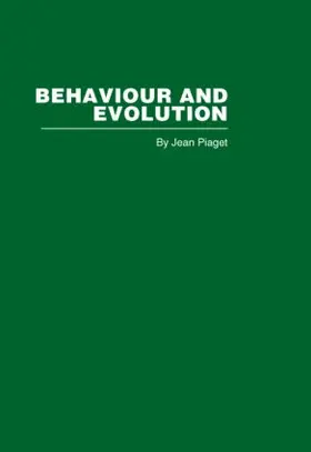 Piaget | Behaviour and Evolution | Buch | 978-0-415-40221-7 | www.sack.de