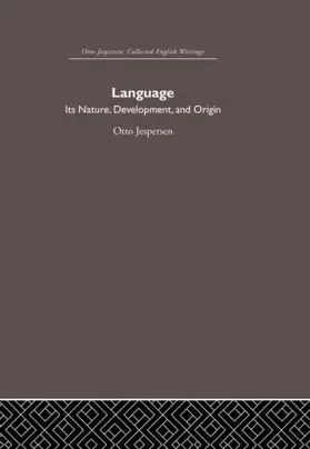 Jespersen |  Language | Buch |  Sack Fachmedien