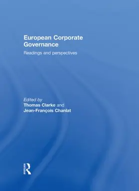 Clarke / Chanlat |  European Corporate Governance | Buch |  Sack Fachmedien