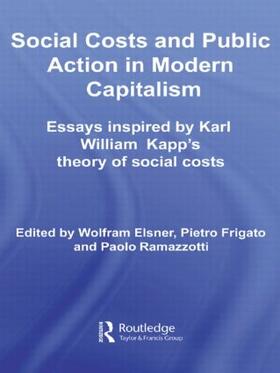 Elsner / Frigato / Ramazzotti | Social Costs and Public Action in Modern Capitalism | Buch | sack.de