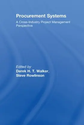 Walker / Rowlinson |  Procurement Systems | Buch |  Sack Fachmedien