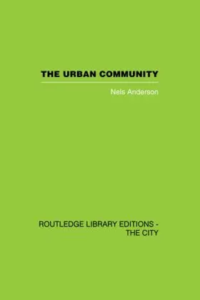 Andersen |  The Urban Community | Buch |  Sack Fachmedien