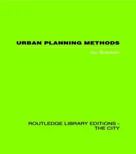 Bracken | Urban Planning Methods | Buch | 978-0-415-41842-3 | www.sack.de