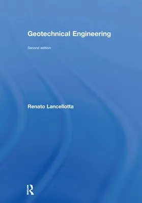 Lancellotta |  Geotechnical Engineering | Buch |  Sack Fachmedien