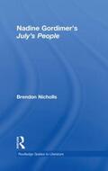 Nicholls |  Nadine Gordimer's July's People | Buch |  Sack Fachmedien