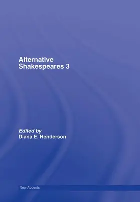 Henderson |  Alternative Shakespeares | Buch |  Sack Fachmedien