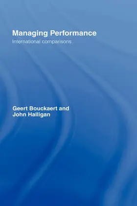 Bouckaert / Halligan |  Managing Performance | Buch |  Sack Fachmedien
