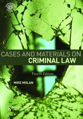Molan |  Cases & Materials on Criminal Law | Buch |  Sack Fachmedien